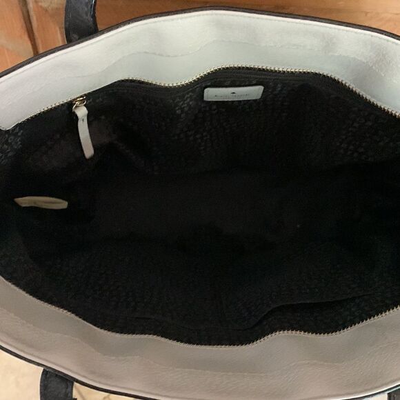 Kate Spade Grant Street black/gray colorblock Sadie tote bag - Picture 11 of 15